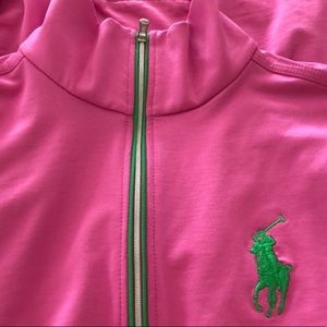 Lightweight Ralph Lauren Polo Zippered Hoodie